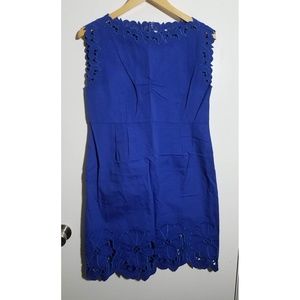 NWT Tyler Boe Tracy Dress, Coastal Blue (TB15)